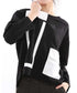Geometric Panel Graphic Long Sleeve Top